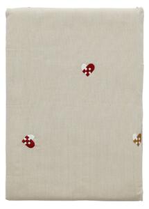 Tovaglia in cotone ø 180 cm Hearts Embloidery - Södahl