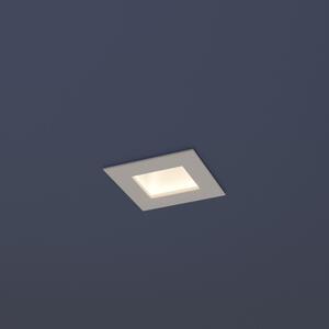 Faro LED da incasso Luce INDIRETTA 8W Quadrato Foro da 90x90mm a 98x98mm Colore Bianco Naturale 4.200K