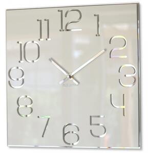 Elegante orologio quadrato bianco 30 cm