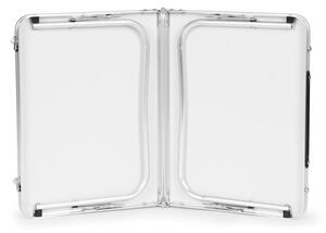 Tavolo pieghevole per catering 60x40 cm bianco