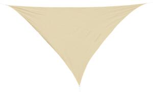 Outsunny Tendone Parasole Triangolare, Tenda a Vela Protezione dal Sole Giardino, Balcone, Terrezza, Anti UV, 4x4x4 m, Beige | Aosom Italy