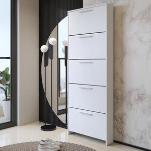 Scarpiera apertura abatible\ bianca 68x187h cm - Campania