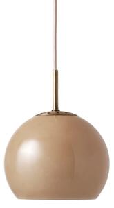 Lampada a sospensione FRANDSEN, Ball, dimmerabile, Marrone / Ruggine, Sala da pranzo, Vetro