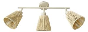 Plafoniera Lindby, Anuva, dimmerabile, Beige, Soggiorno, Carta / Cartone, Scandinavo