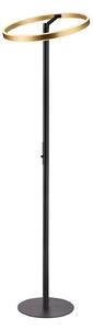 Lampada da terra SLV, One Straight, dimmerabile, Dorato / Ottone, Soggiorno, Metallo, Moderno