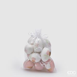 Confezione 12 Uova Chioccia Rosa Piccolo - EDG Enzo De Gasperi