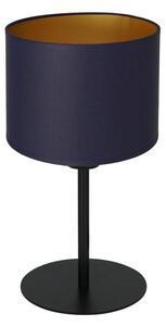 Lampada da tavolo ARDEN 1xE27/60W/230V diametro 18 cm viola/oro