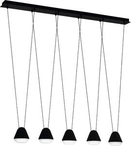 EGLO 99013 Luce a sospensione/5 GU10 NERO/SAT. 'PAußenleuchteBIETA' PALBIETA