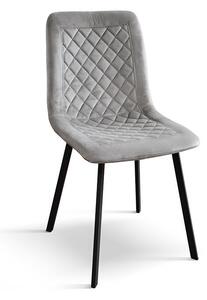 AULENA - sedia di design moderno in velluto