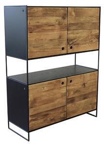 PINUS BLACK - credenza in legno massiccio
