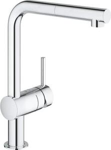 Rubinetto da cucina, bocca estraibile, rotazione a 360°, GROHE Minta, cromato