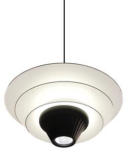 Lampada a sospensione LED su cavo MANLEY LED/5W/230V nero/bianco