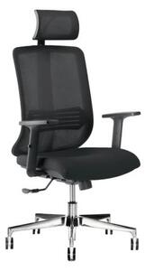Sedia ergonomica con poggiatesta certificata UNI EN 1335 VERTIGO