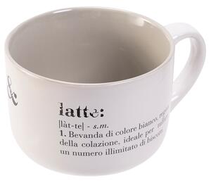 Tazza jumbo latte e Biscotti 11,5x8,5x6,8 cm in Gres VdE Tivoli 1996