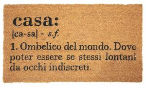 Zerbino "casa" 70x1,5x40 cm in Cocco e PVC VdE Tivoli 1996