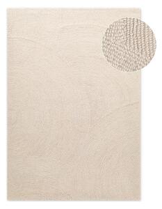 Tappeto colore naturale chiaro in lana tessuto a mano 80x150 cm Calmio – Hanse Home