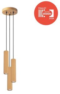 Brilagi - Lampadario LED su cavo CRESTO 3xGU10/10W/230V oro