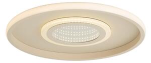 Plafoniera moderna bianca con LED integrato e interruttore a 3 vie - Frini