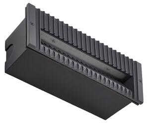 Lampade da esterno Lucande, Tavion, Nero, Terrazza, Alluminio, Moderno