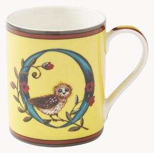 Tazza in Fine China Alphabet A