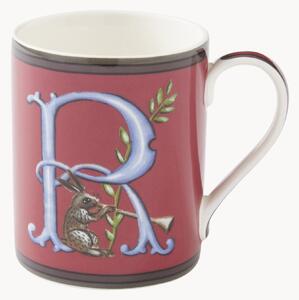 Tazza in Fine China Alphabet A