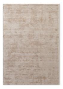Tappeto beige in viscosa tessuto a mano 80x150 cm Noemi – Vikosa