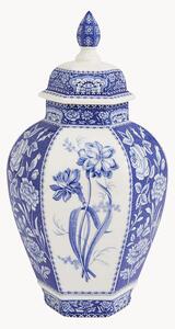 Vaso in porcellana Blue Italian Floral, alt. 40 cm
