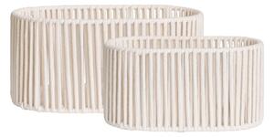 Cestini in tessuto in set da 2 38x25,5x18 cm Arese - House Nordic