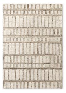 Tappeto color crema in lana tessuto a mano 80x150 cm Boho 1.0 Linara – Vikosa