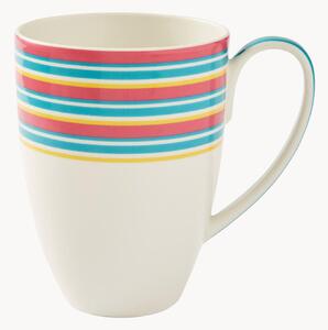 Set di 4 tazze in Fine China Calypso Stripe
