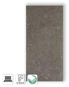 KERLITE AUVERGNE CLUNY 100X150 - GRES PORCELLANATO SOTTILE EFFETTO PIETRA GRIGIO