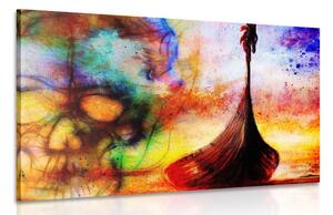 Quadro su tela – Nave vichinga