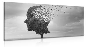 Quadro su tela – Albero in forma di volto