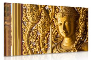 Stampa su tela – Statua di Buddha nel tempio