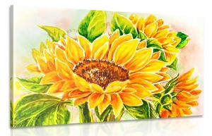 Stampa su tela – Splendido girasole