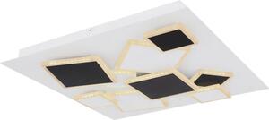 Plafoniera, dimmerabile, telecomando, LED, bianco, L 50 cm