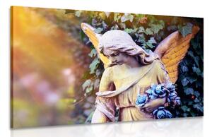 Quadro su tela – Statua di angelo