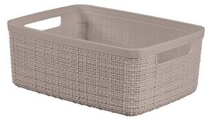 Cesto contenitivo in plastica 27x20x11 cm Jute S – Curver