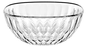 Contenitore insalatiera in Cristallo Acrilico Bio-based VANITY Dimensioni �30xh13 cm - 6280 cc in scatola serigrafata Colore Trasparente