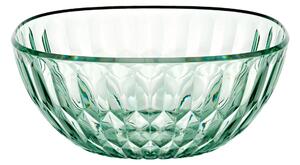 Contenitore insalatiera in Cristallo Acrilico Bio-based VANITY Dimensioni �30xh13 cm - 6280 cc in scatola serigrafata Colore Verde Matcha