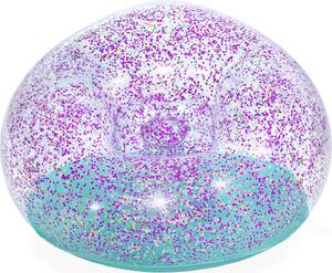 Sedia gonfiabile Bestway® Inflate-A-Chair™ Glitter Dream™ 114 x 112 x 66 cm
