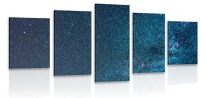 Quadri 5 pezzi – Via Lattea tra le stelle