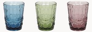 Set di 3 bicchieri Madame