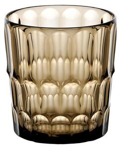 BICCHIERI Bassi VANITY 2 in Cristallo Acrilico Bio-based confezione da 6 pezzi diametro � 8,5xh 9,2 cm- 360 cc BPA FREE colore Fumo