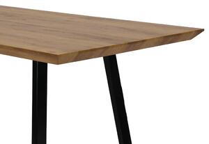 EULA - tavolo in rovere impiallacciato cm 90x160x75 h