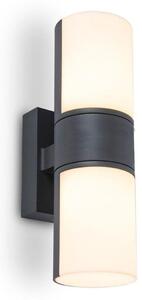 Applique da esterno a LED CYRA antracite-bianca 15W, bianco caldo 1000 lm, alluminio, dimensioni: 12x24,5x7,8 cm, IP54, Lutec