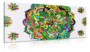 Quadro su tela – Mandala verde