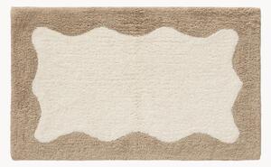 Tappeto da bagno in cotone fatto a mano Cara