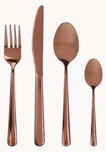 Set di 24 posate spazzolate Element, 6 persone