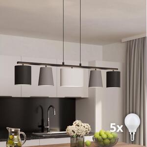 Eglo 98588 - Lampadario LED a cavo ALMEIDA 5xE14/25W/230V